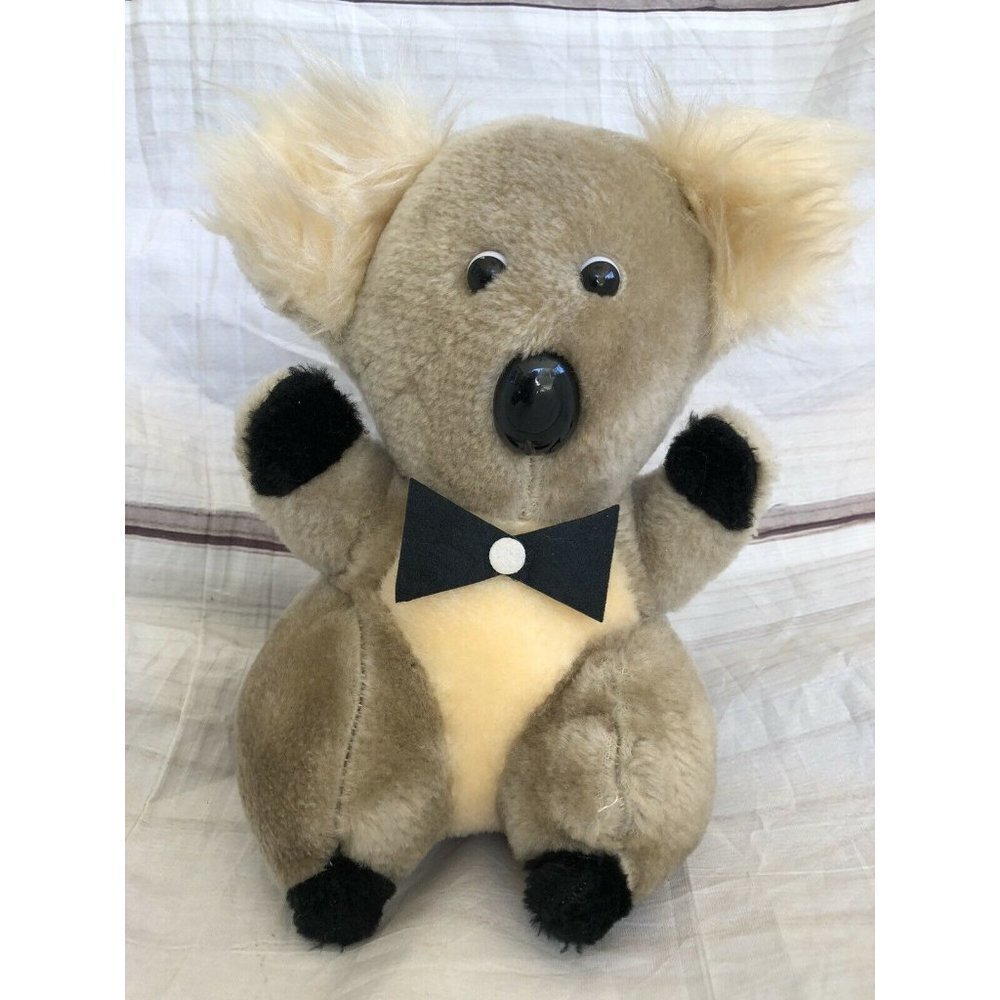 Superior Toy And Novelty Gray Koala Bear‎ Stuffed Plush 10”